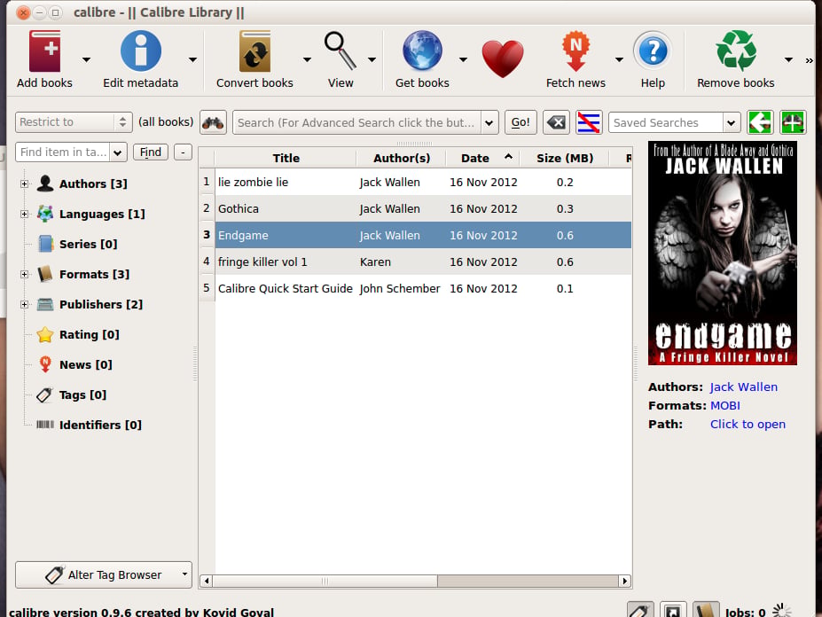 Five of the better desktop ebook readers