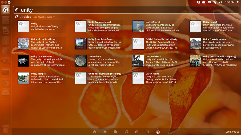 Ubuntu Unity empowers small businesses with powerful searching and easy configuration