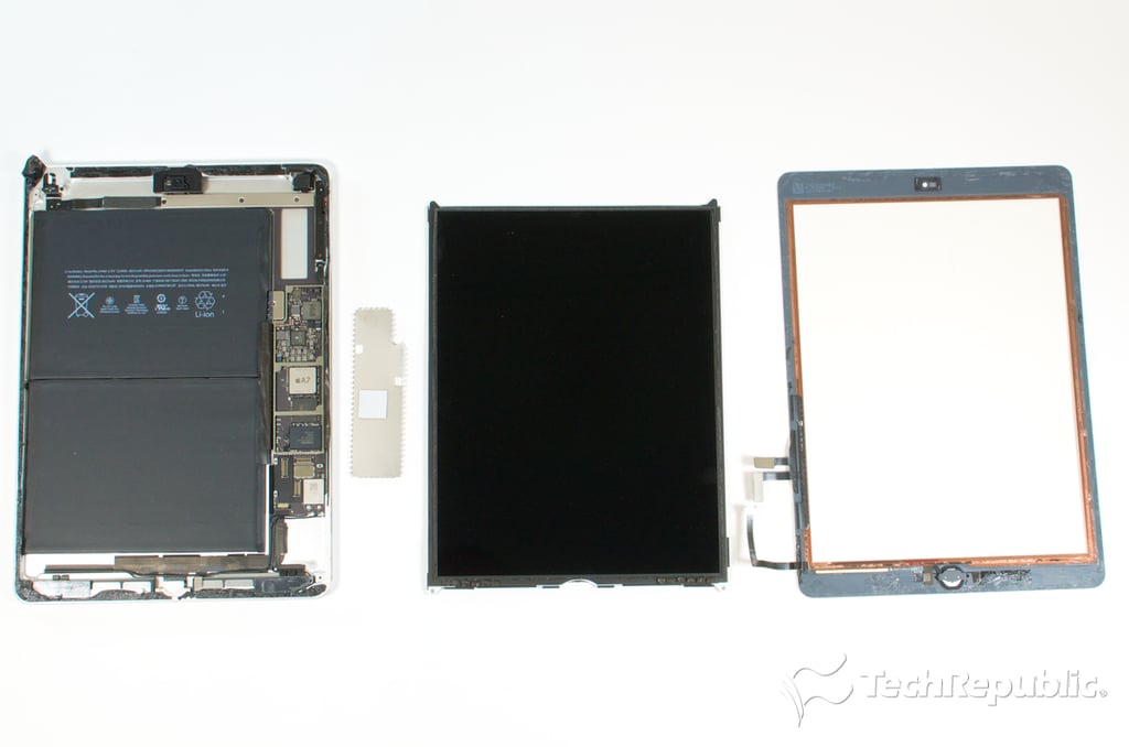 Cracking Open the Apple iPad Air - TechRepublic