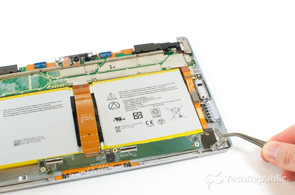 Microsoft Surface 2 teardown