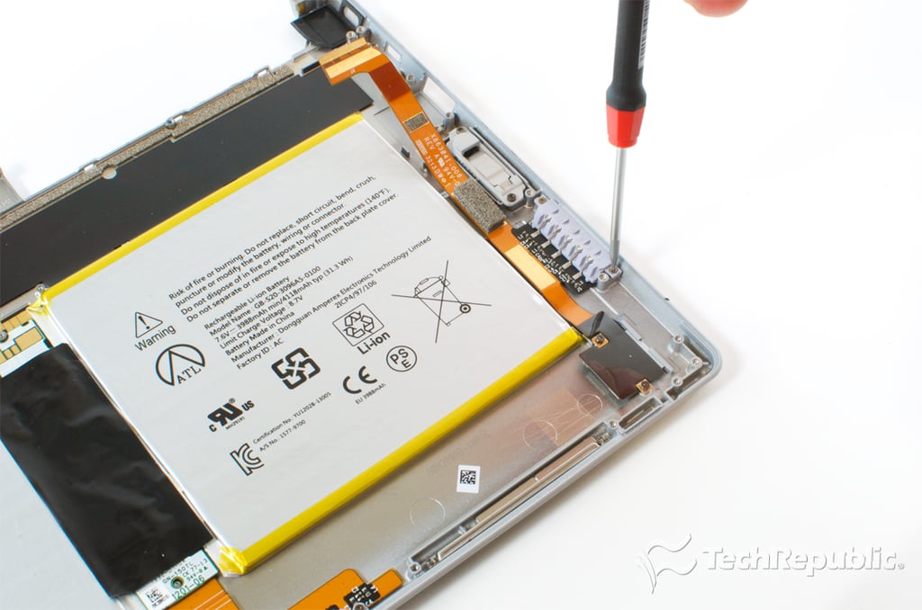 Microsoft Surface 2 teardown