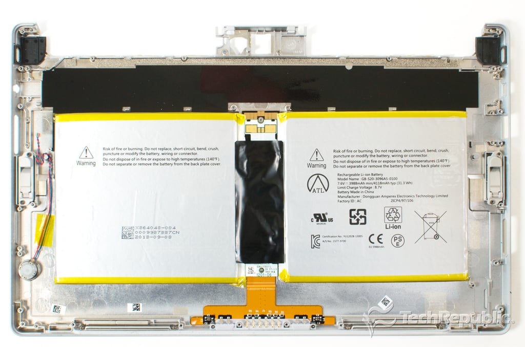 Microsoft Surface 2 teardown