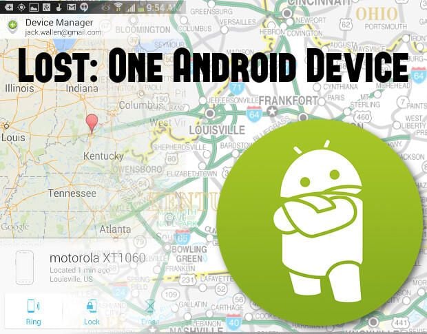 Ring, lock, or erase your lost or stolen Android device