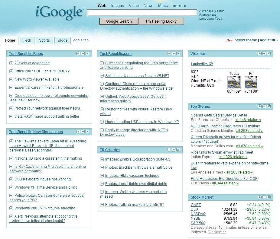 iGoogle