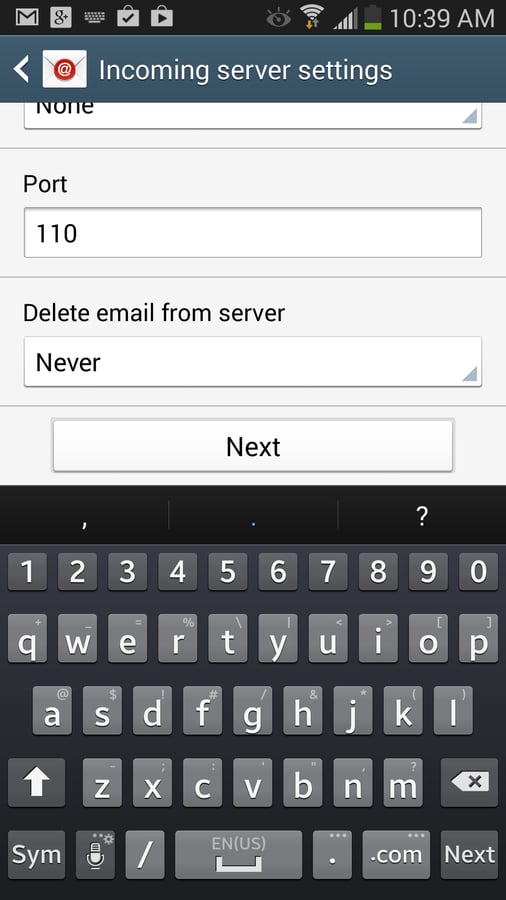 How to keep email from disappearing on your Android device