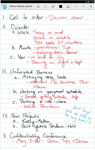 10 apps for taking notes