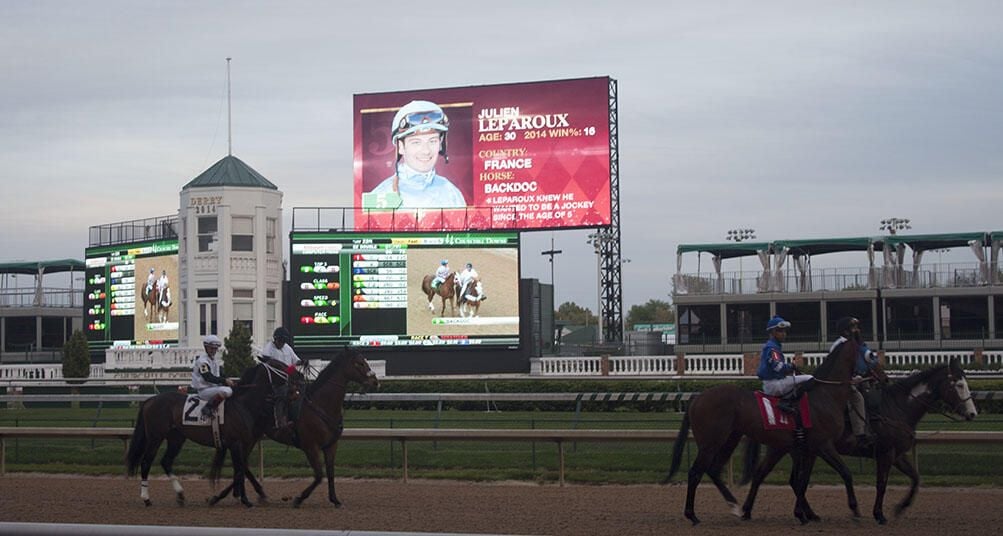 Video: Why Churchill Downs now sports the largest 4K screen on the planet