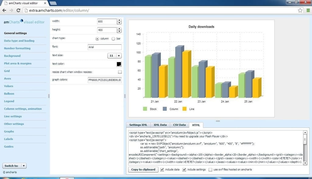 Create real-time graphs with these five free web-based apps