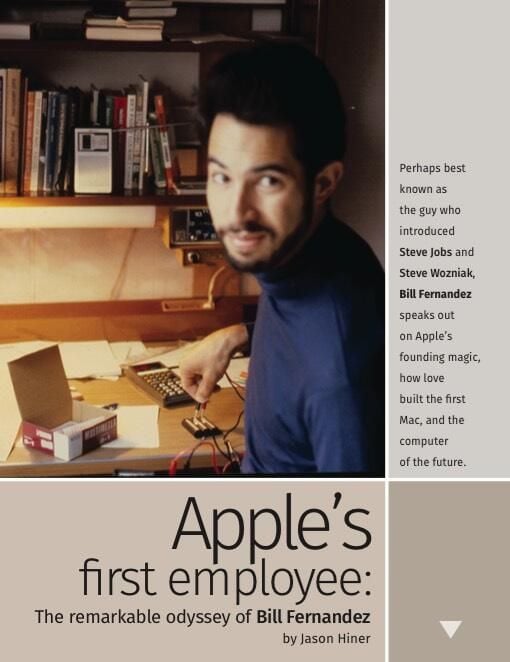 Apple’s first employee: The remarkable odyssey of Bill Fernandez