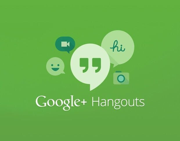Google Hangouts invites