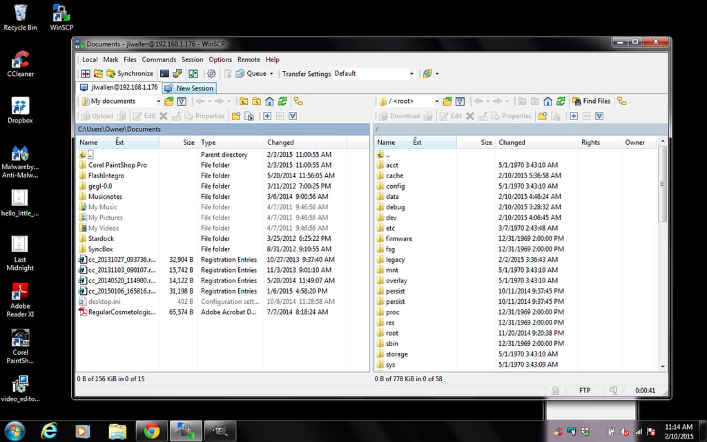 WinSCP