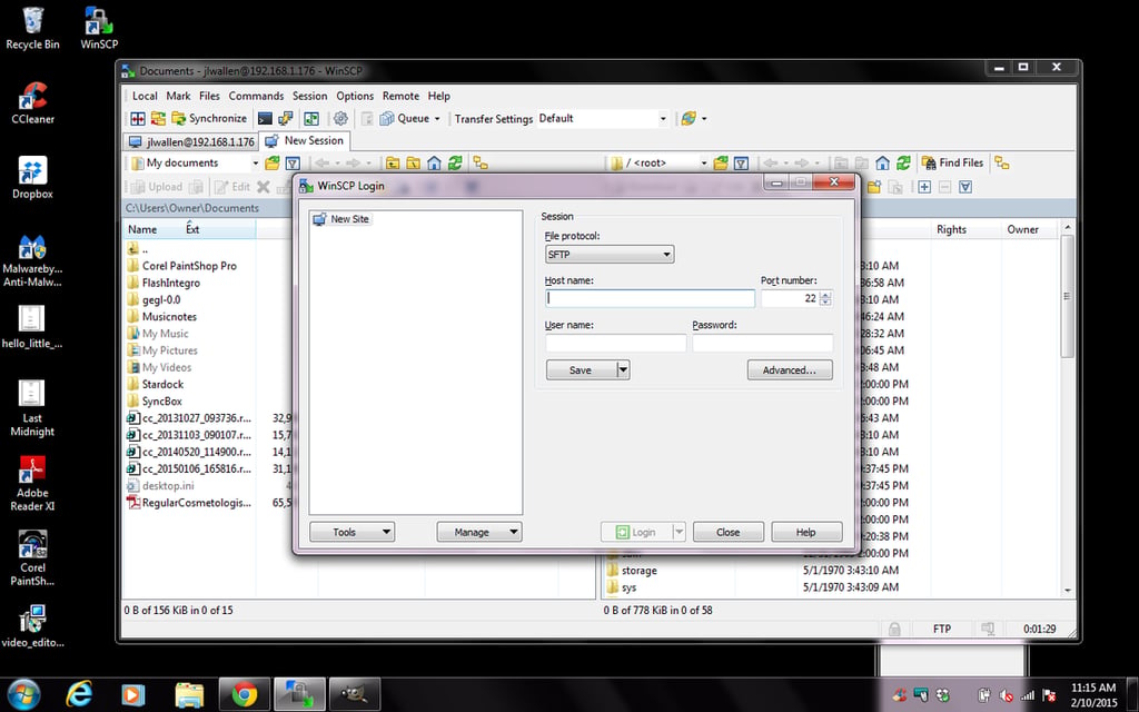 WinSCP