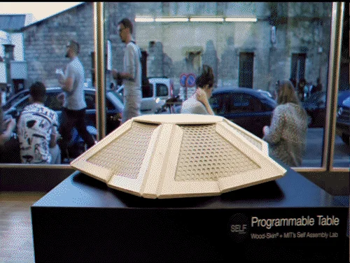 From self-assembling furniture to curving racing car wings, seven GIFs that show the future of 4D printing