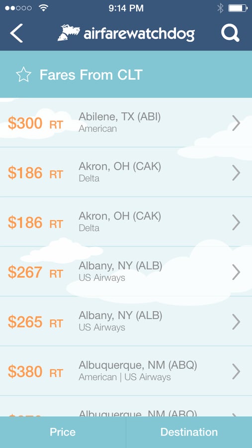 AirfareWatchdog