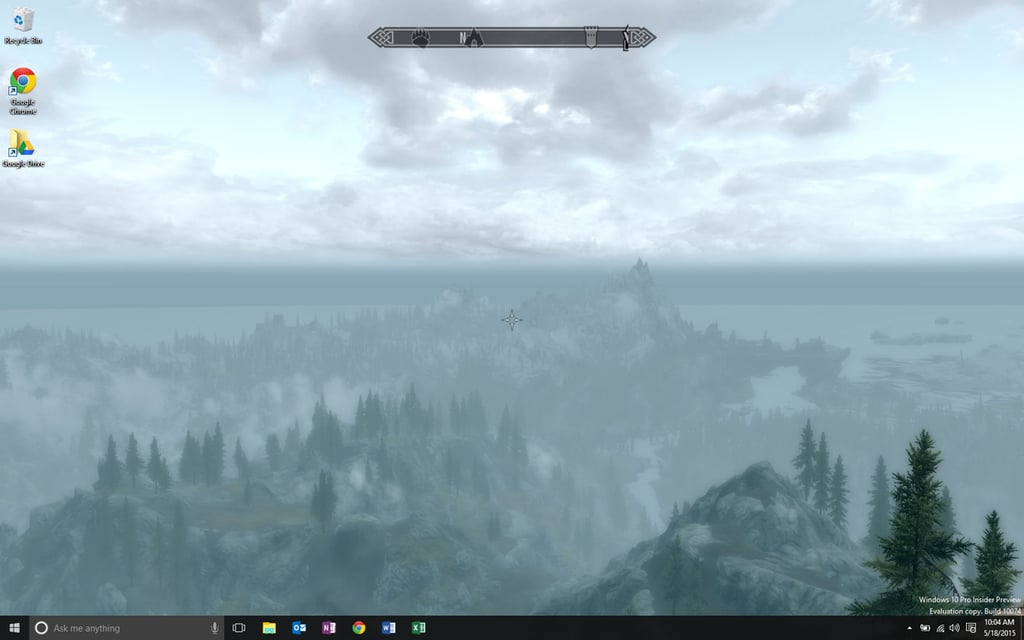 Screenshots: A preview of Microsoft Windows 10
