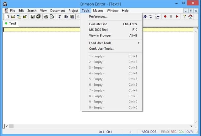 Crimson Editor