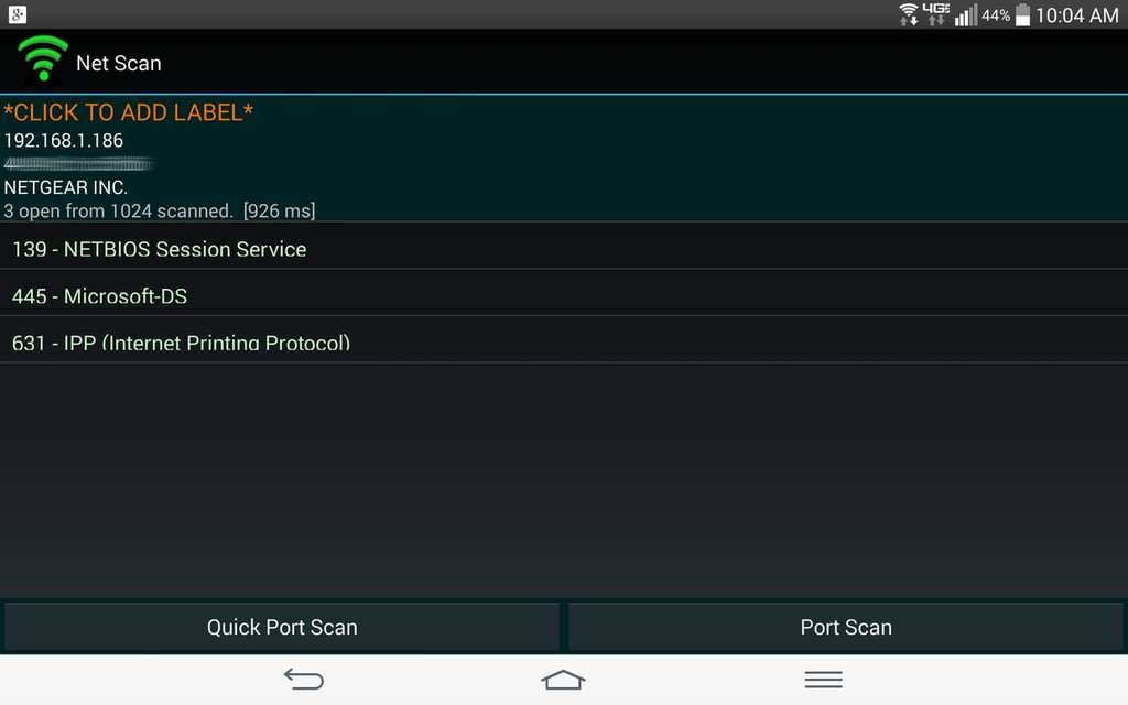 Net Scan