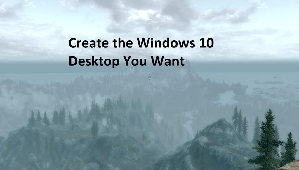 How to personalize Windows 10
