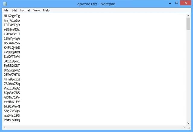 Quicky Password Generator