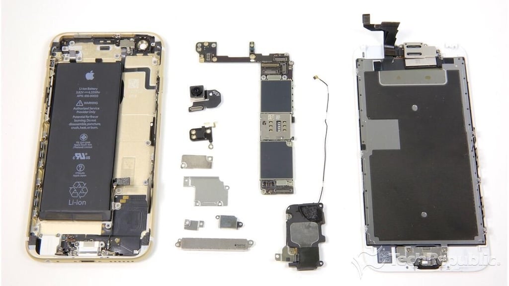 Cracking Open the Apple iPhone 6S