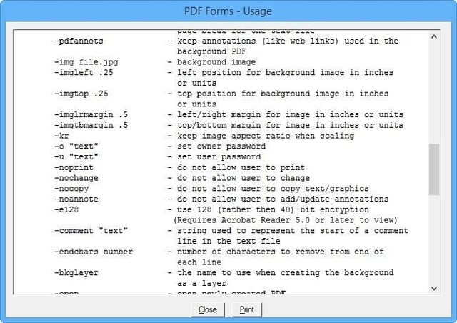 PDF Forms