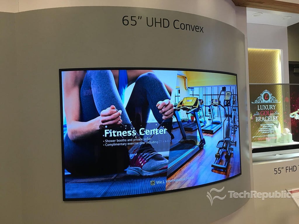 Photos: LG Display shows bendable displays, transparent screens, and more at CES 2016