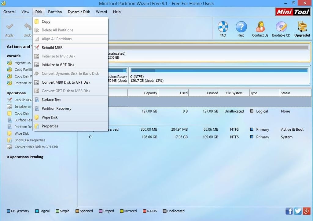 Five free tools for managing partitions