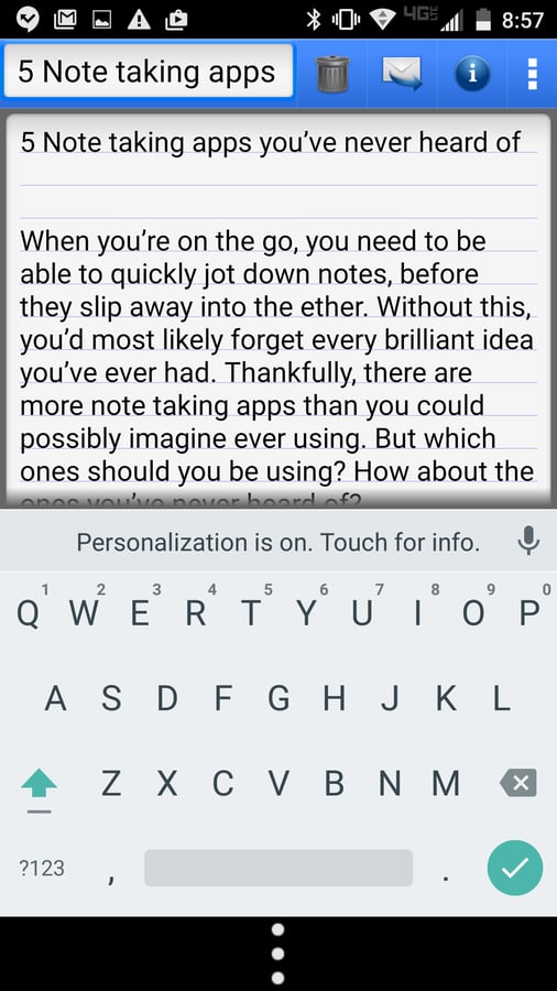 Note Everything