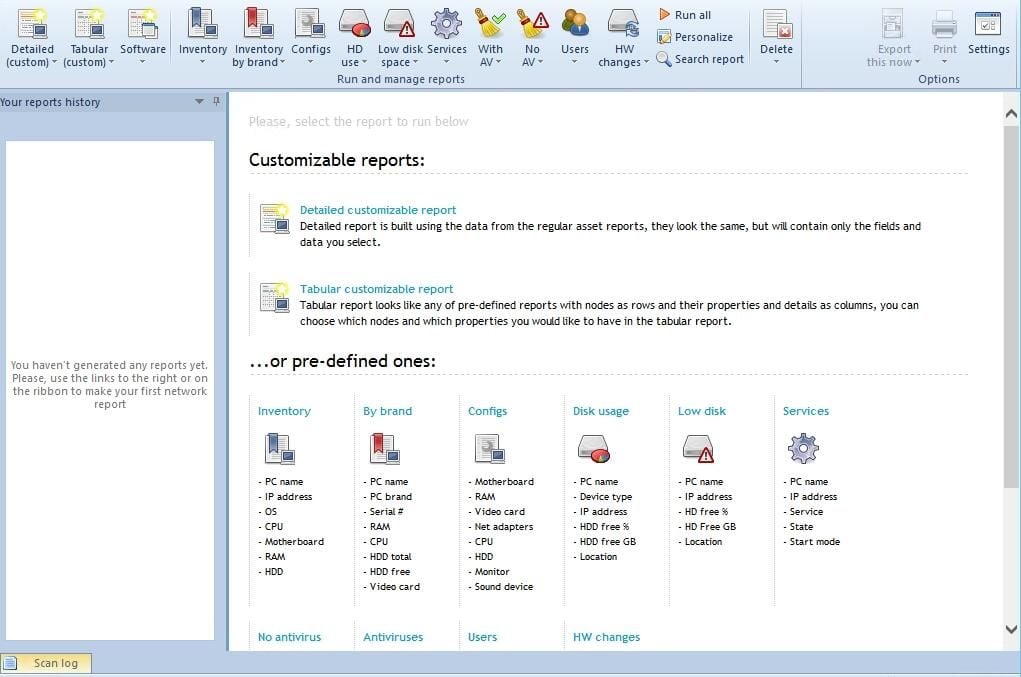 Network Inventory Advisor