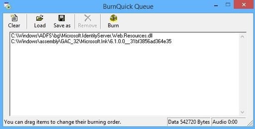 BurnQuick Data\/Audio CD\/DVD Burner