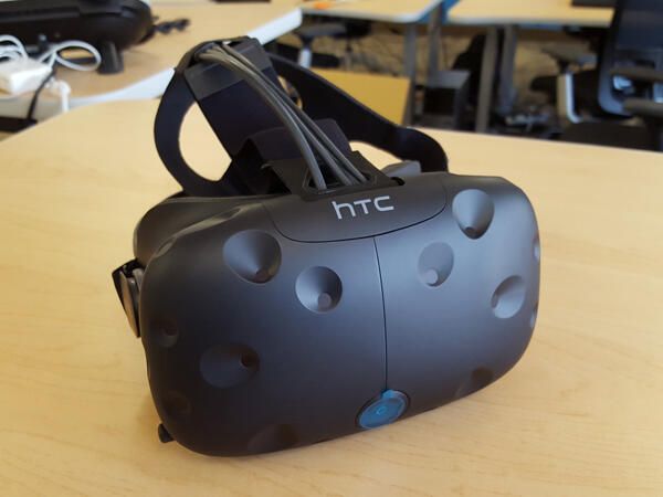 Photos: Up close with the HTC Vive virtual reality headset