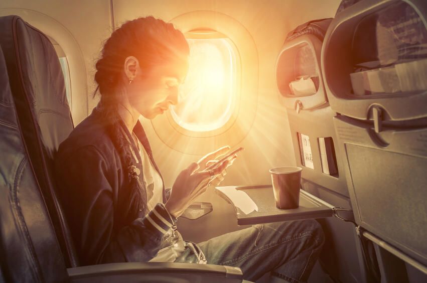 Five apps for staying entertained on long flights