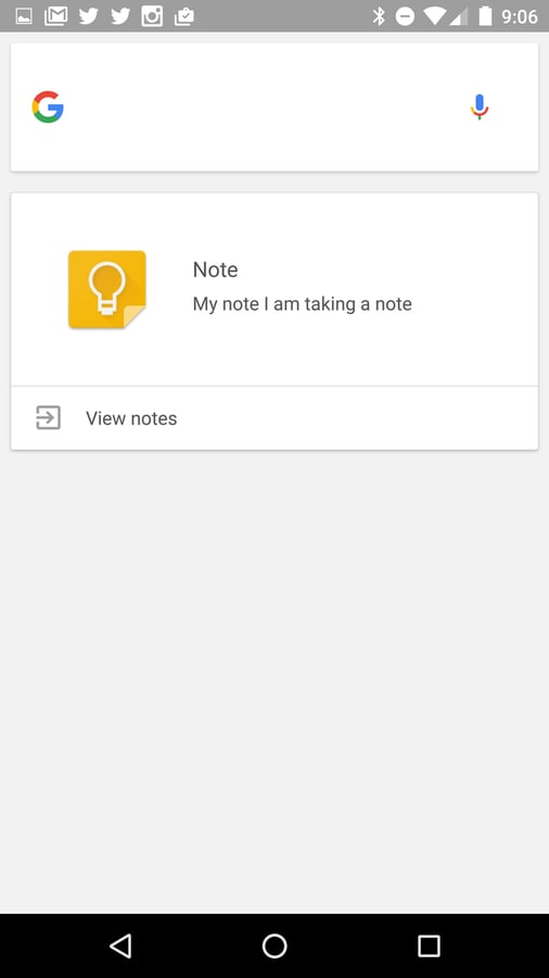 Google Now\/Keep