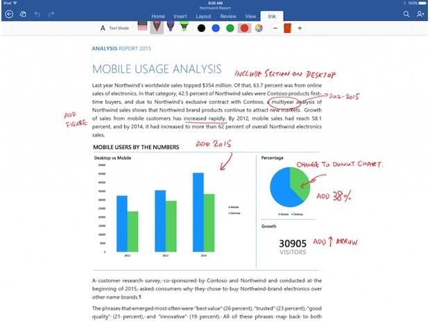 How to use an Apple Pencil with Office 365’s Ink feature on your iPad Pro