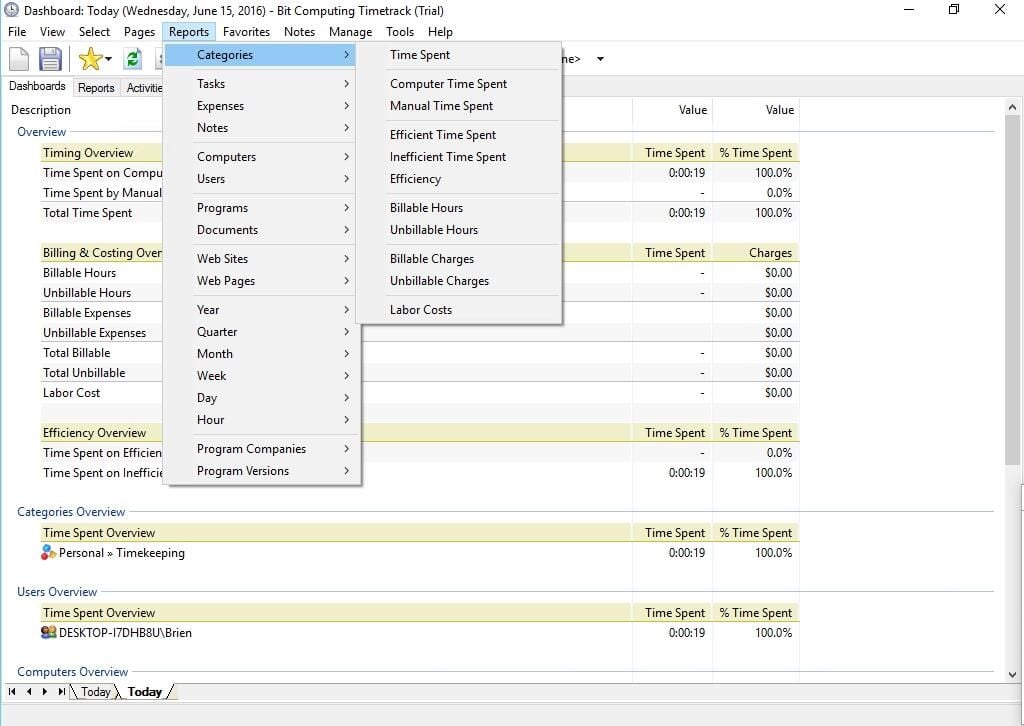 Automatic Time Tracking Software