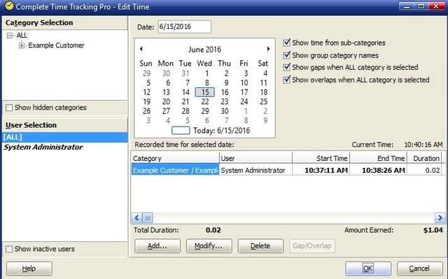 Complete Time Tracking Professional