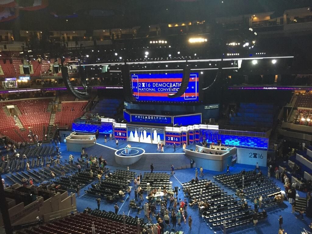 Photos: The tech behind the 2016 Democratic National Convention