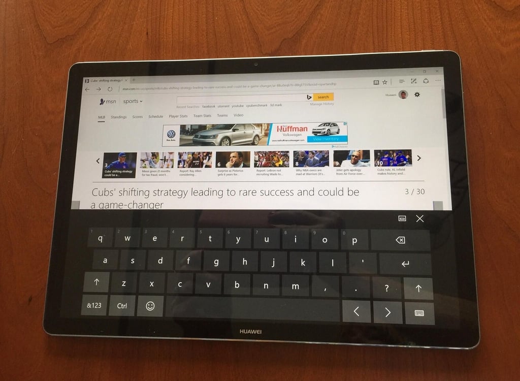 Photos: Huawei MateBook brings new style to Windows 10 laptops