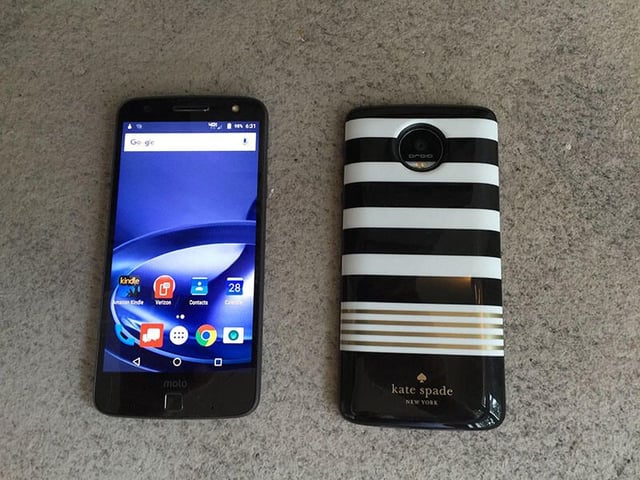 Photos: Motorola’s Moto Z and Moto Z Force smartphones
