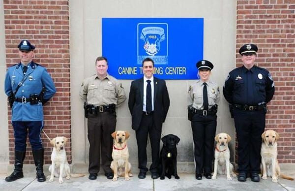 Police dogs: Now sniffing out electronic storage devices