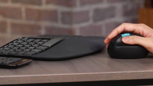 How to use the Microsoft Sculpt Ergonomic Desktop in Windows 10