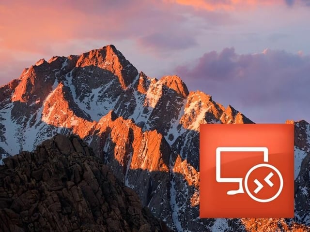How to access Microsoft Remote Desktop on macOS Sierra