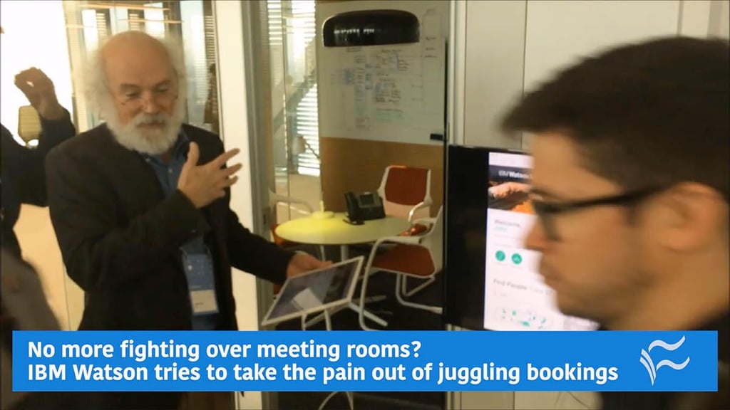 Video: No more fighting over meeting rooms? IBM Watson tries to take the pain out of juggling bookings