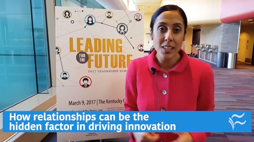Video: How relationships can be the hidden factor in driving innovation