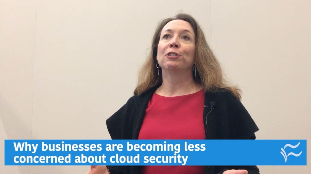 Why businesses are becoming less concerned about cloud security