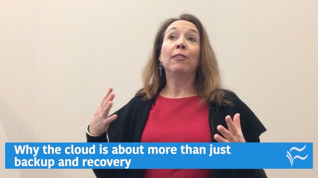Why the cloud is about more than just backup and recovery