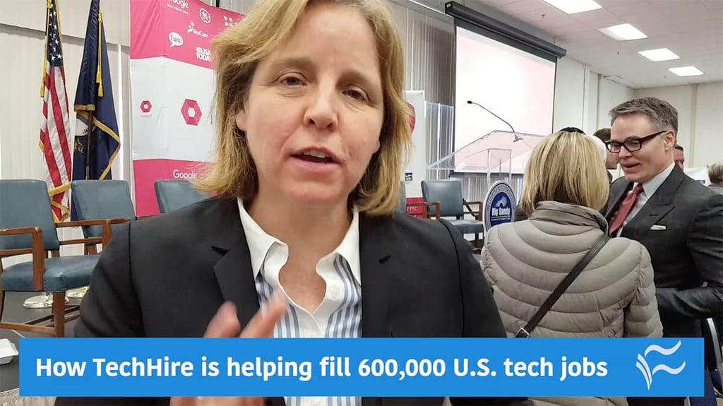 Video: How TechHire is helping fill 600,000 US tech jobs
