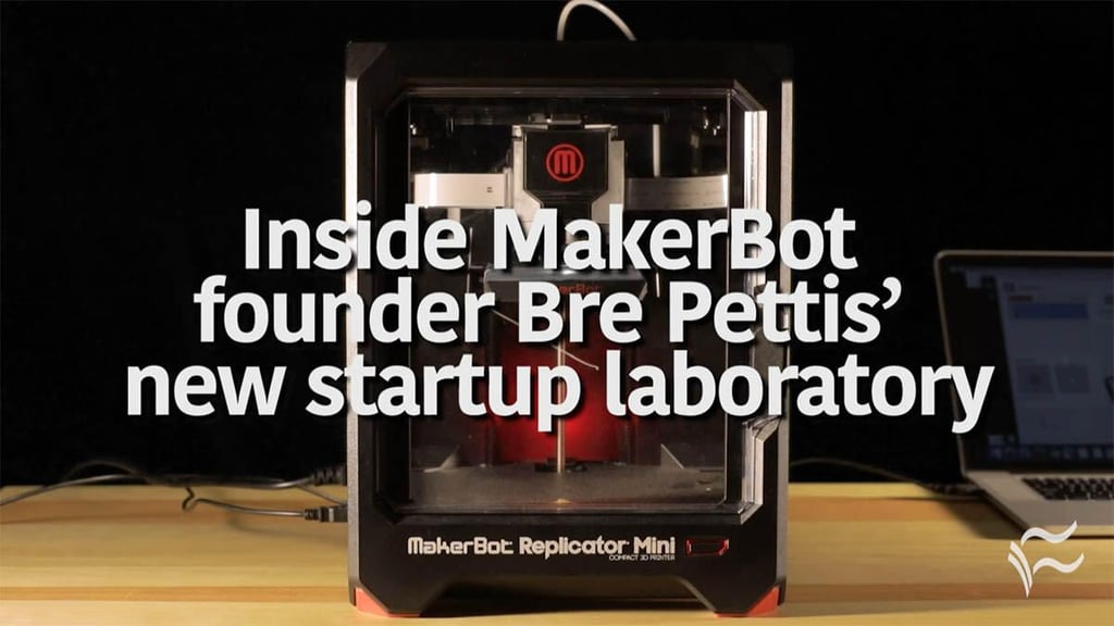 Video: Inside MakerBot founder Bre Pettis’ new startup laboratory