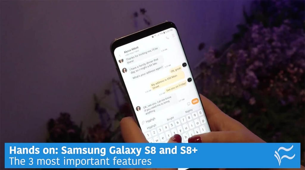 Samsung Galaxy S8 and S8 Plus: The 3 most important features