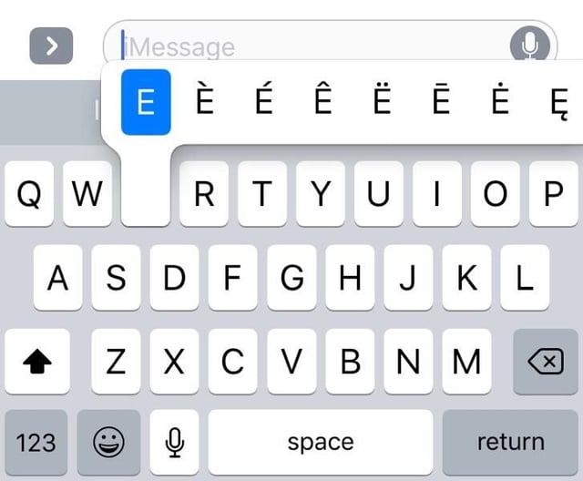 How to type accent marks on iPhone and iPad keyboards